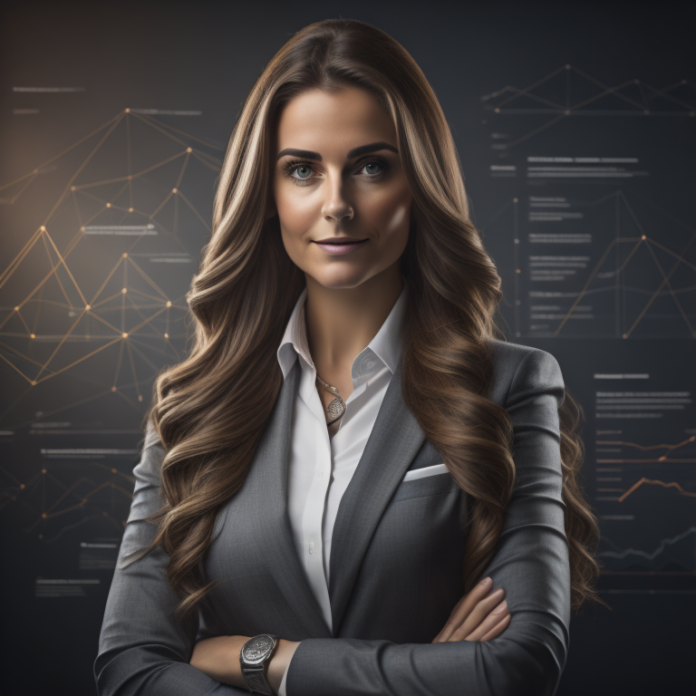 Persona ofreciendo servicios